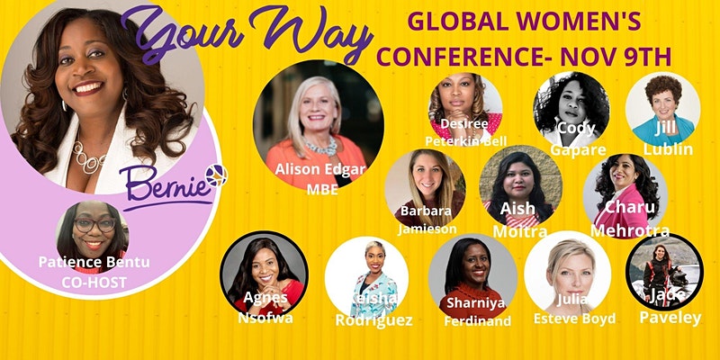 Your Way Global Women’s Conference Set to inspire Global Post-Pandemic Success This November