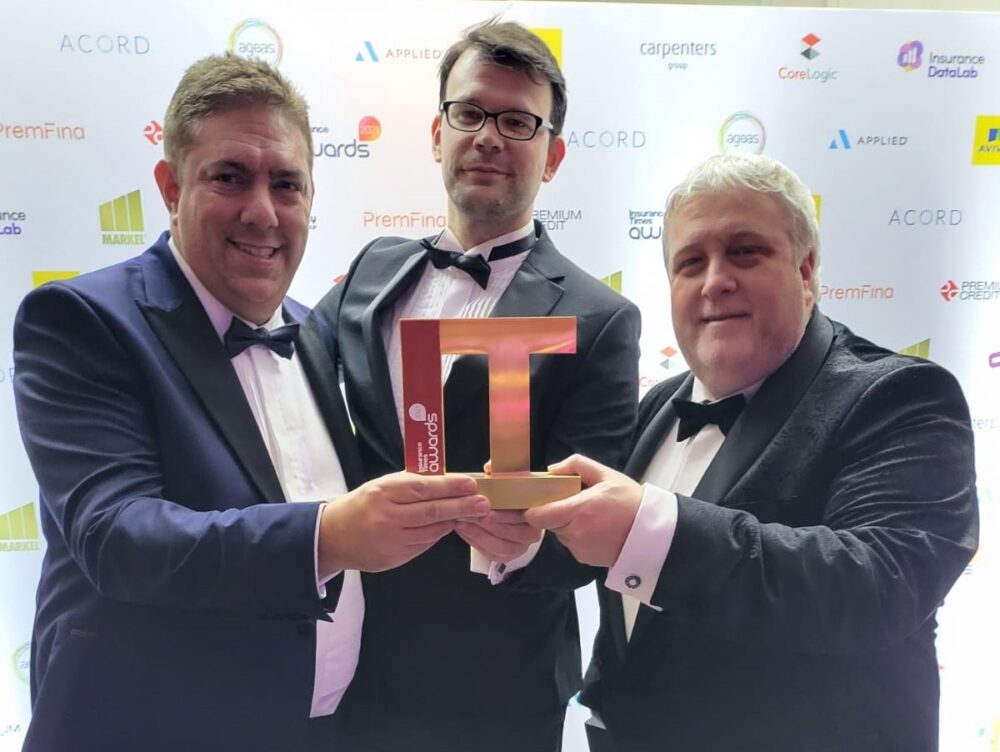 Visiontrack Wins Insurance Times Award